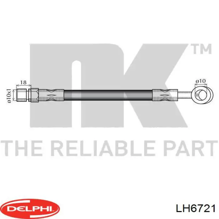 Купити 520363 Maxgear Шланг гальмівний передній, правий