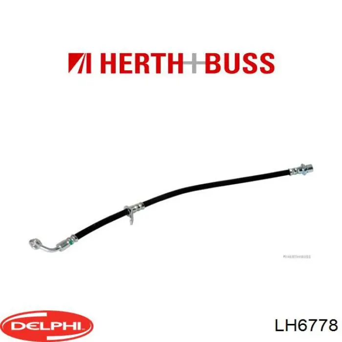 Шланг гальмівний задній, лівий Delphi LH6778 ціна, від 19.21 USD
