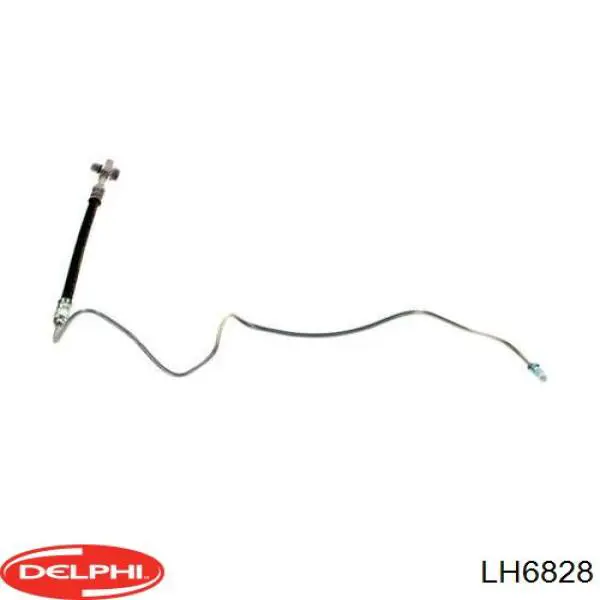 Купити LH6828 Delphi Шланг гальмівний задній, лівий