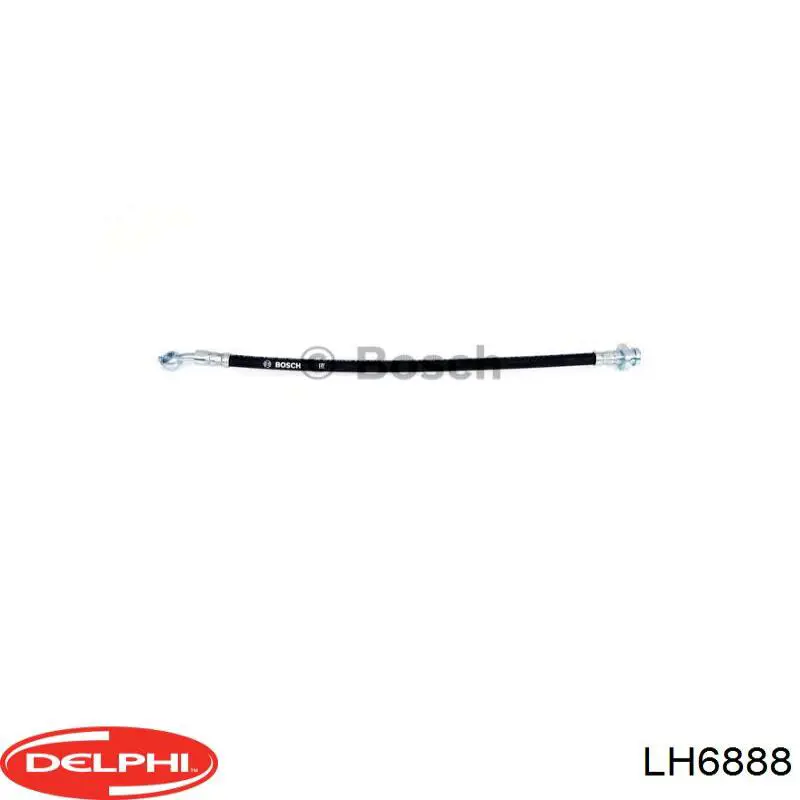 LH6888 Delphi Шланг гальмівний передній, лівий