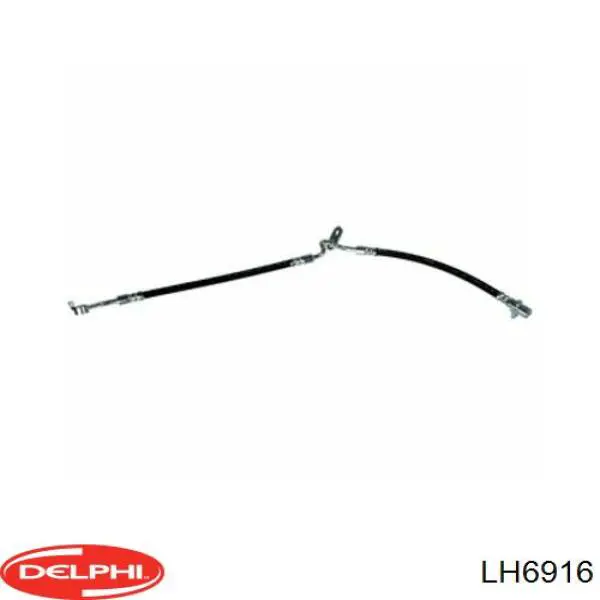 Шланг гальмівний передній, правий Delphi LH6916 ціна, від 21.55 USD