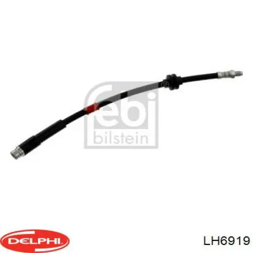 Шланг гальмівний передній Delphi LH6919 ціна, від 12.75 USD