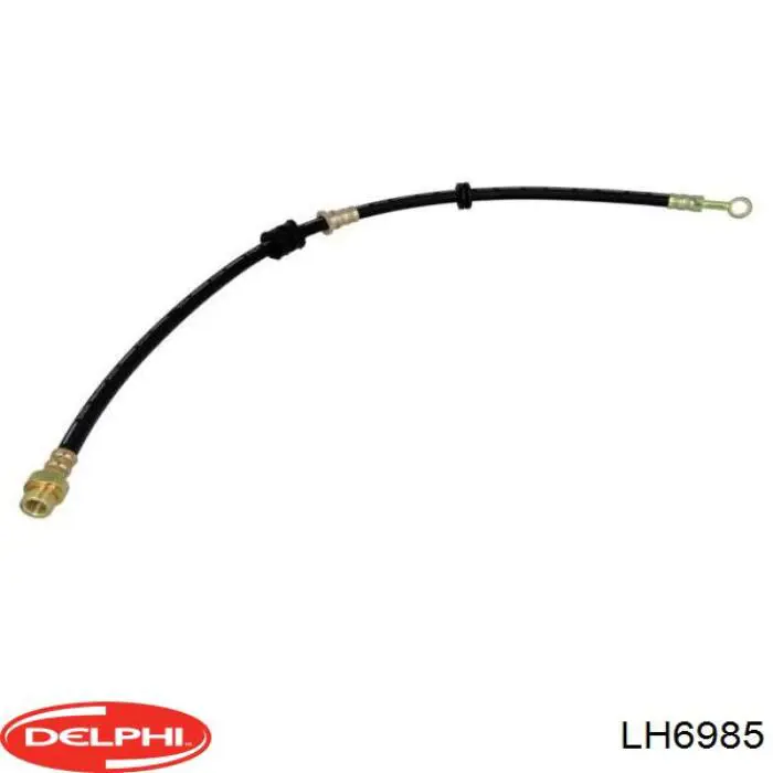 Шланг гальмівний передній, лівий Delphi LH6985 ціна, від 14.85 USD