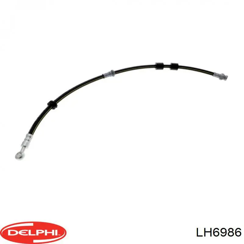 Купити LH6986 Delphi Шланг гальмівний передній, правий