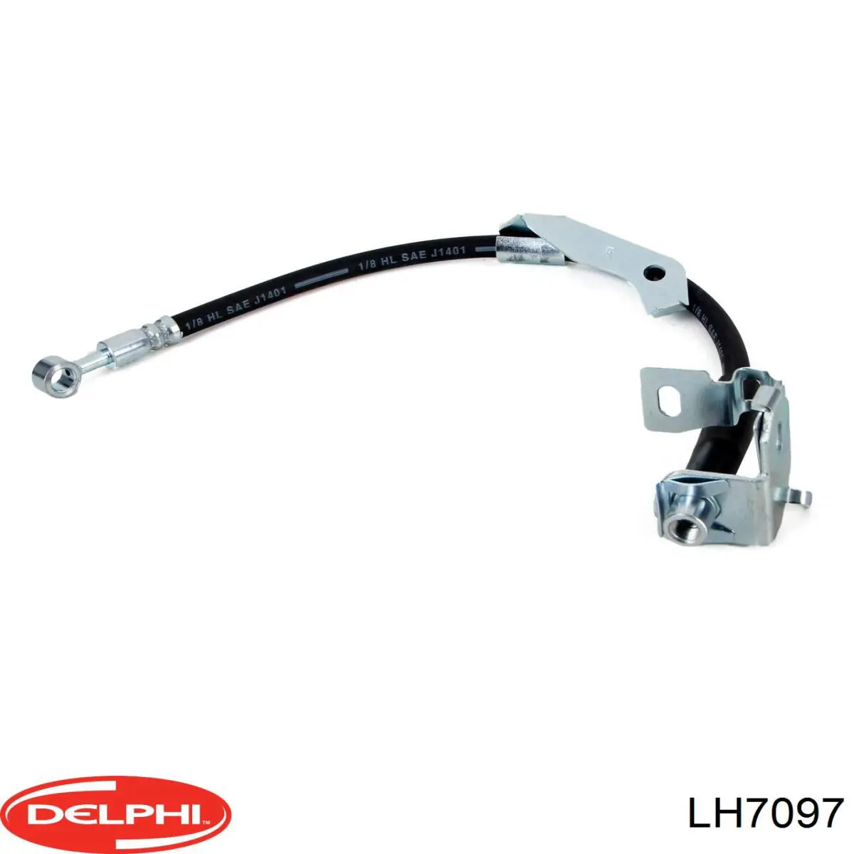 Купити LH7097 Delphi Шланг гальмівний передній, лівий