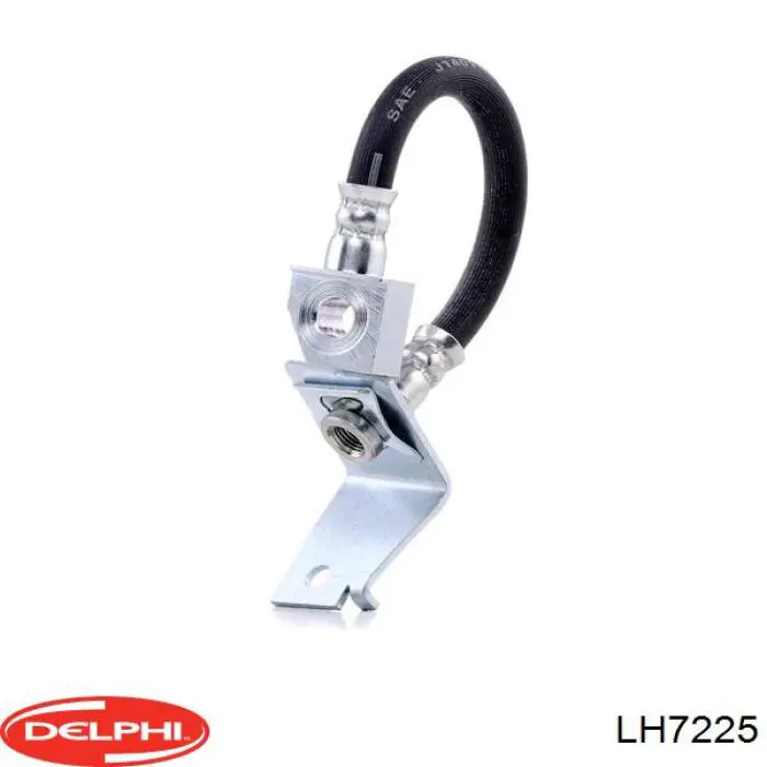 Шланг гальмівний передній, правий Delphi LH7225 ціна, від 31.72 USD