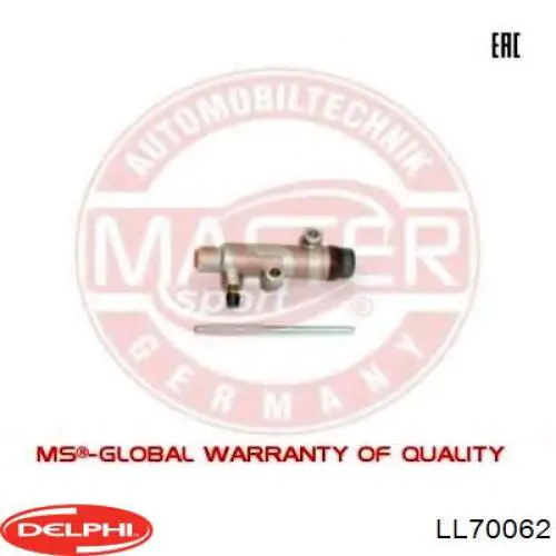 Актуатор зчеплення Delphi LL70062 ціна, від 13.74 USD