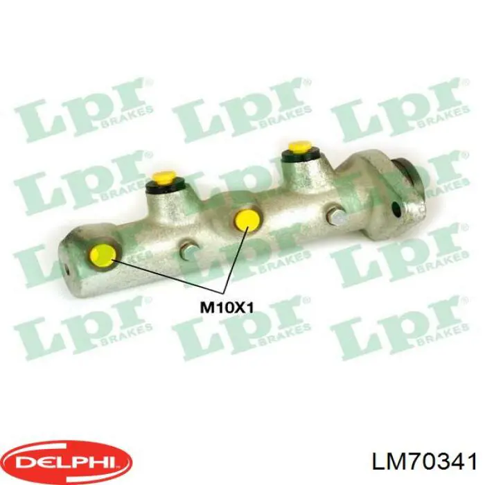 Купити LM70341 Delphi Головний гальмівний циліндр