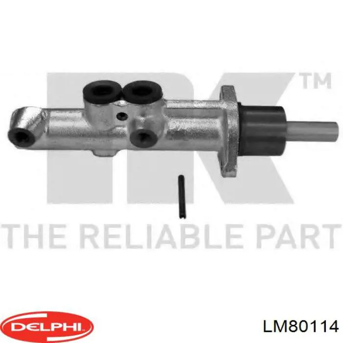 Циліндр головний гальма (Гідротормоз) Delphi LM80114 ціна, від 42.32 USD