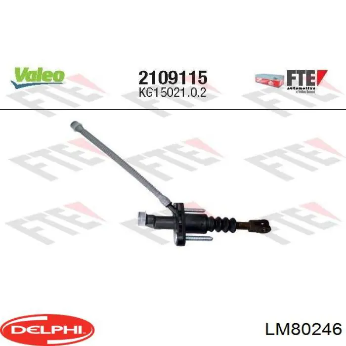 Купити LM80246 Delphi Головний циліндр зчеплення