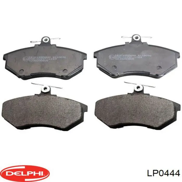 LP0444 Delphi колодки гальмівні передні, дискові