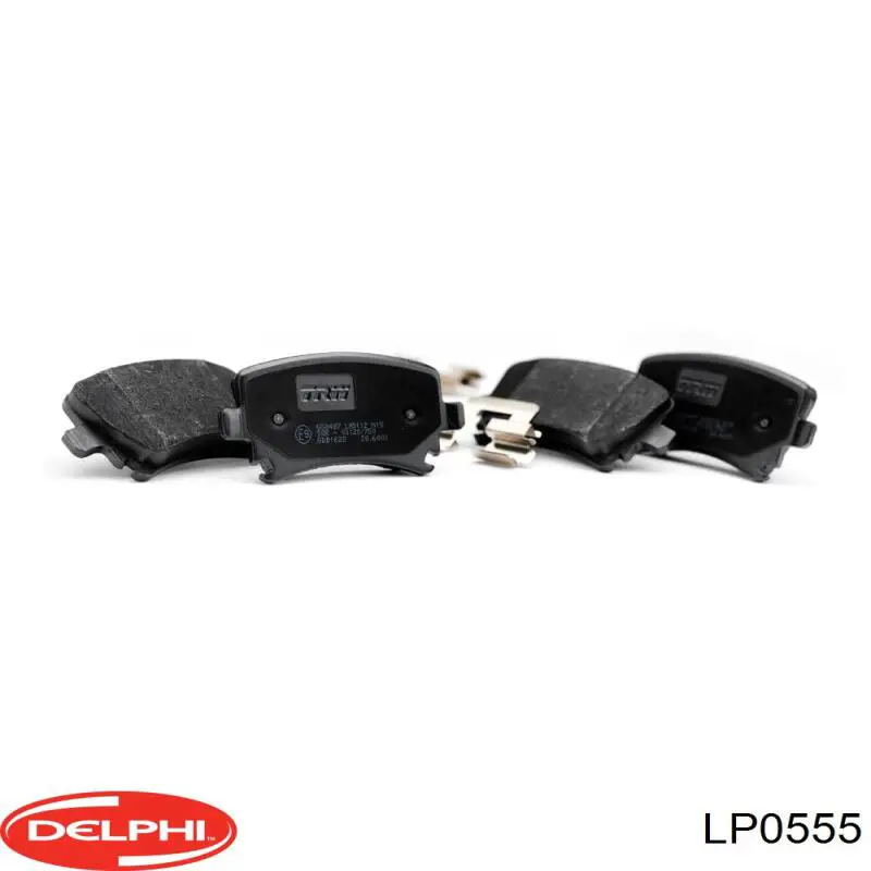 Купити LP0555 Delphi Задні колодки