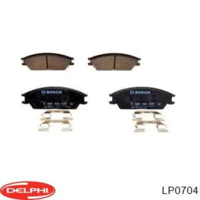 Гальмівні колодки Delphi LP0704 ціна, від 13.36 USD