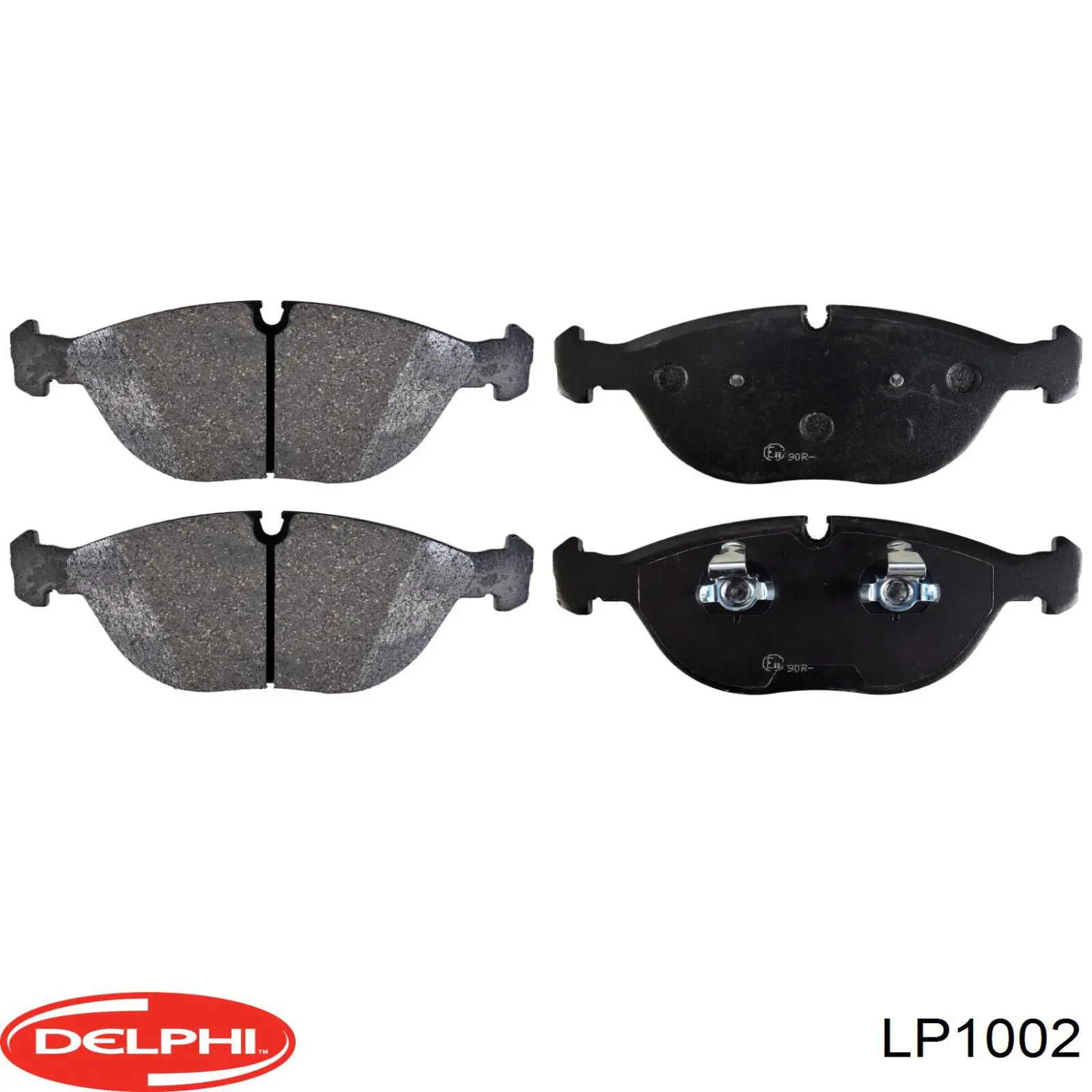 Гальмівні колодки Delphi LP1002 ціна, від 42.25 USD