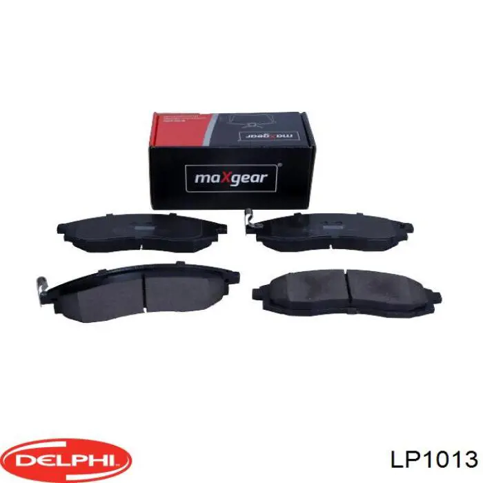 Купити LP1013 Delphi Колодки гальмівні передні, дискові