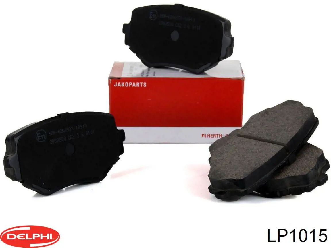 Купити LP1015 Delphi Колодки гальмівні передні, дискові