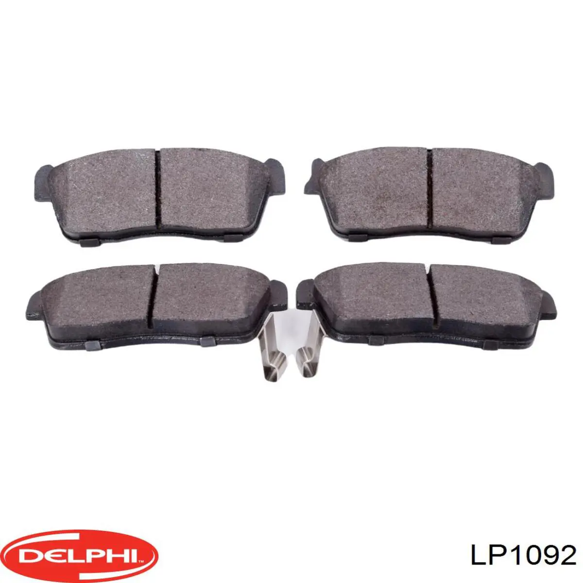 Купити LP1092 Delphi Колодки гальмівні передні, дискові