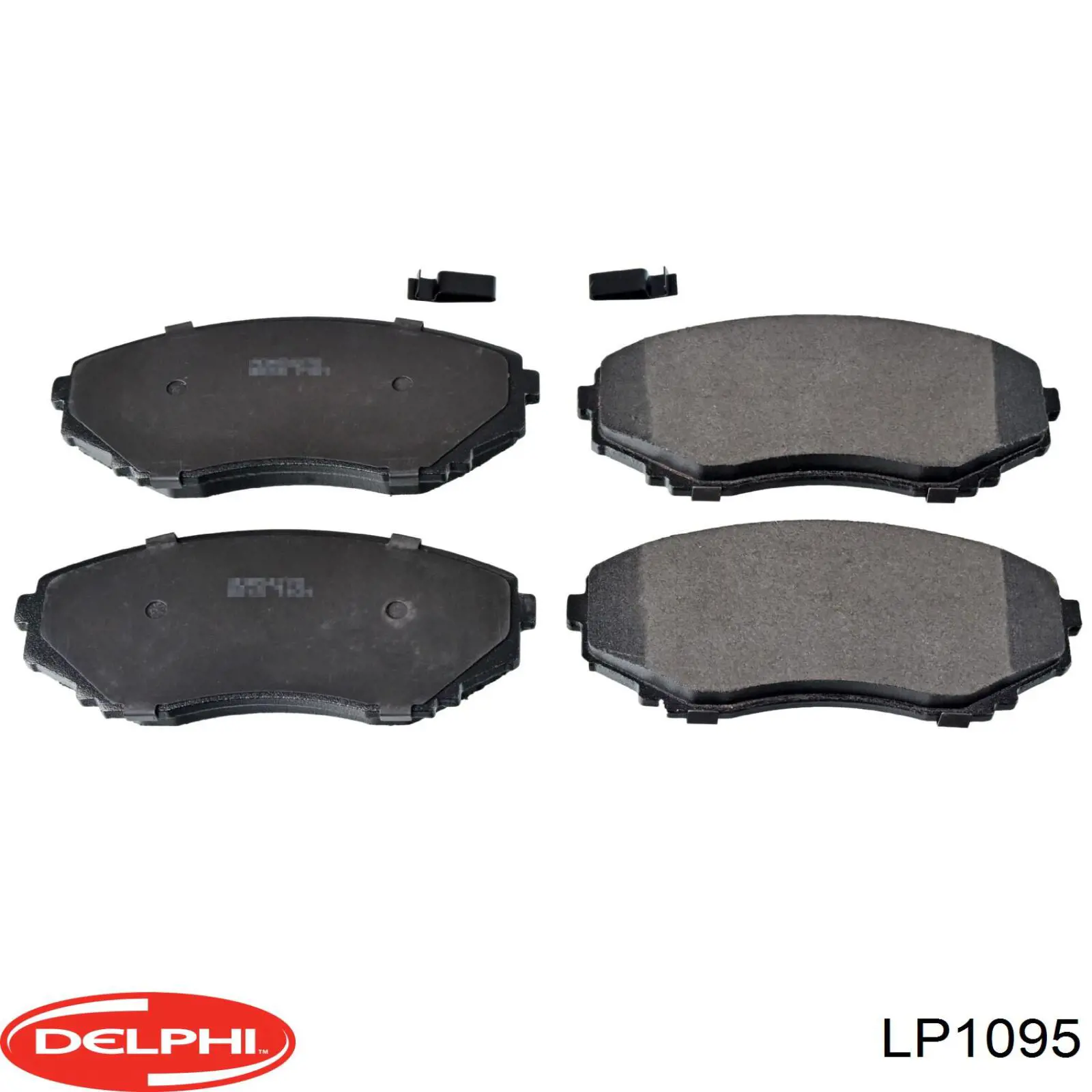 Гальмівні колодки Delphi LP1095 ціна, від 26.24 USD