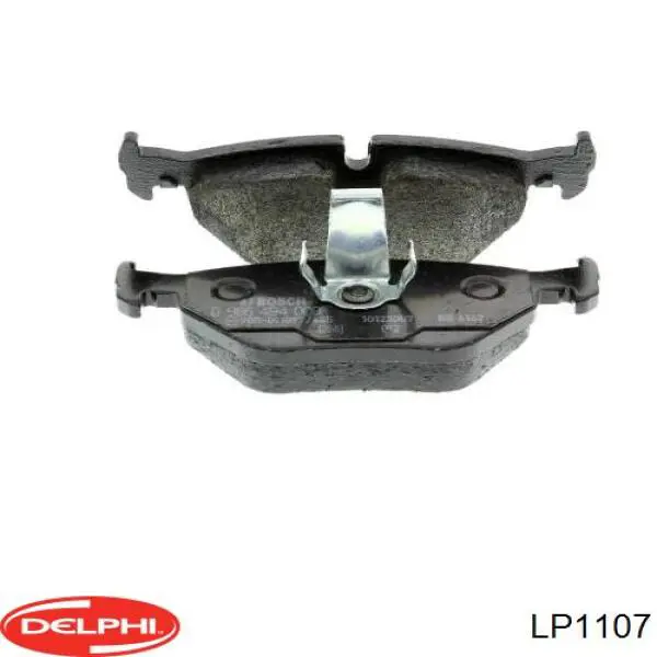 Задні гальмівні колодки Delphi LP1107 ціна, від 21.94 USD