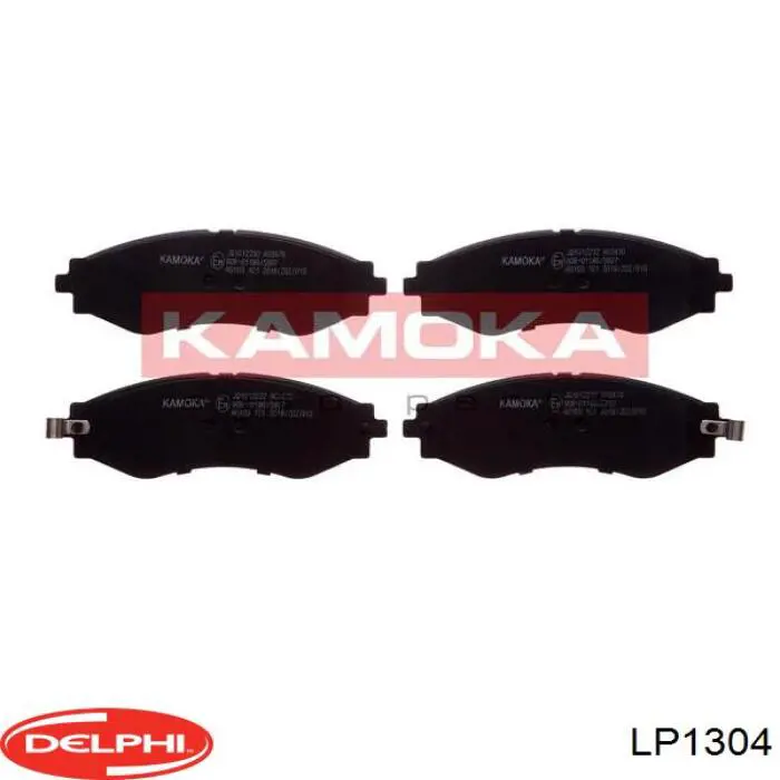 Купити LP1304 Delphi Колодки гальмівні передні, дискові