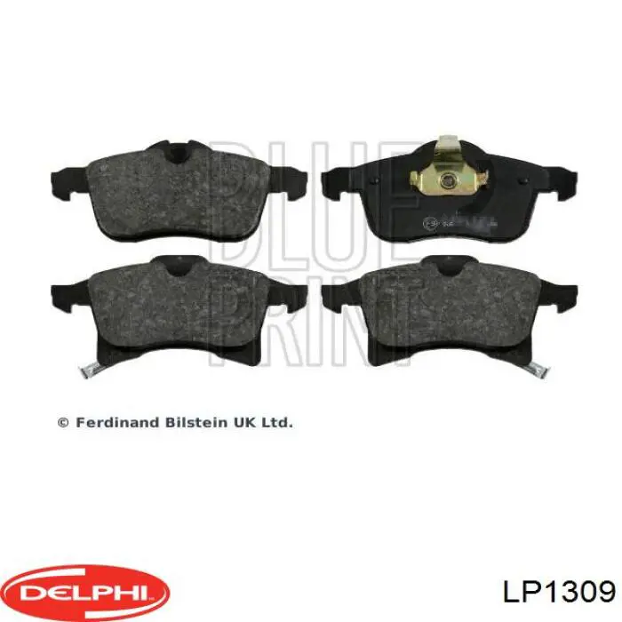 Гальмівні колодки Delphi LP1309 ціна, від 22.49 USD