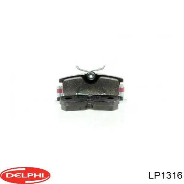 Купити LP1316 Delphi Задні колодки