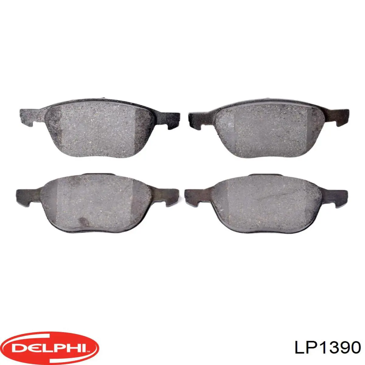 Передні тормозні колодки LP1390 Delphi