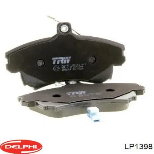 Передні тормозні колодки LP1398 Delphi