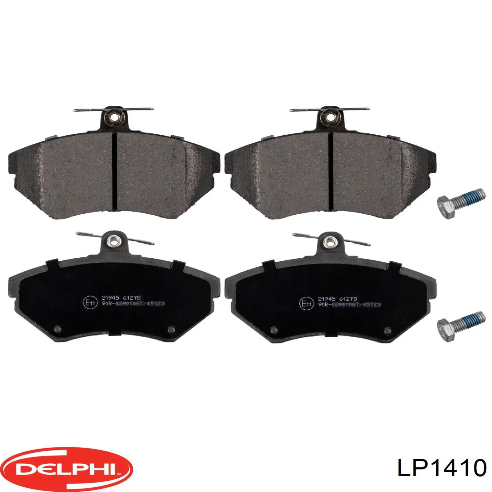 Гальмівні колодки Delphi LP1410 ціна, від 19.70 USD