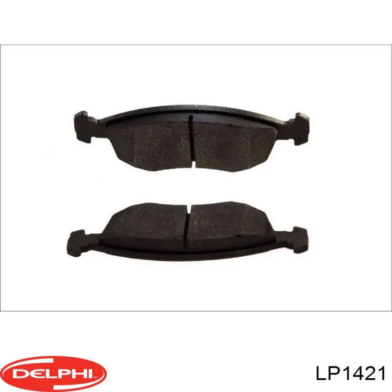 Гальмівні колодки Delphi LP1421 ціна, від 22.35 USD