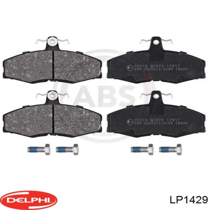Гальмівні колодки Delphi LP1429 ціна, від 15.15 USD
