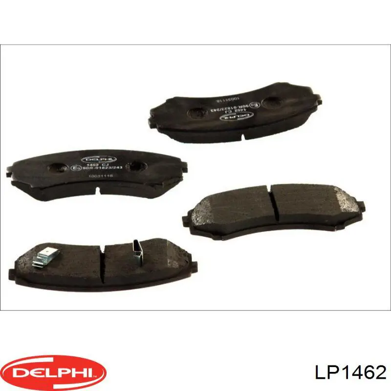 Купити LP1462 Delphi Колодки гальмівні передні, дискові