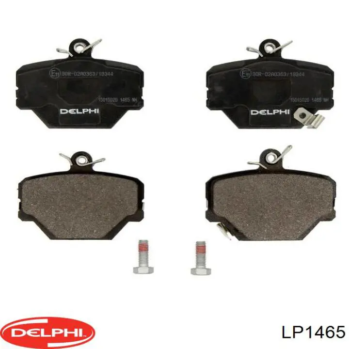 Гальмівні колодки Delphi LP1465 ціна, від 15.95 USD
