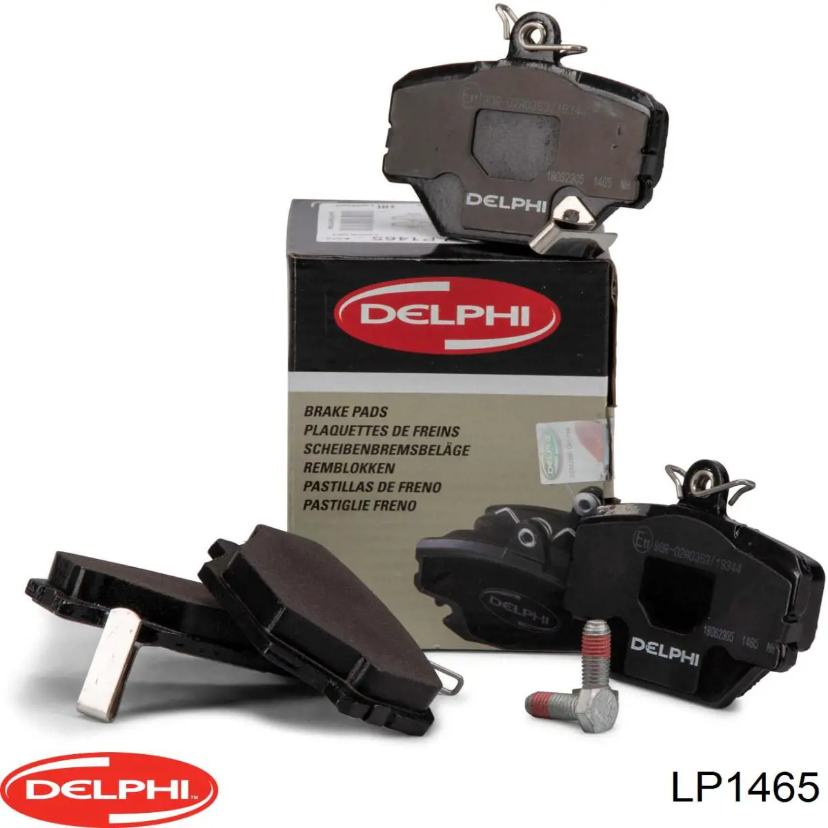Передні тормозні колодки LP1465 Delphi