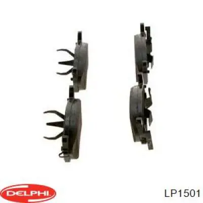Задні дискові колодки Delphi LP1501
