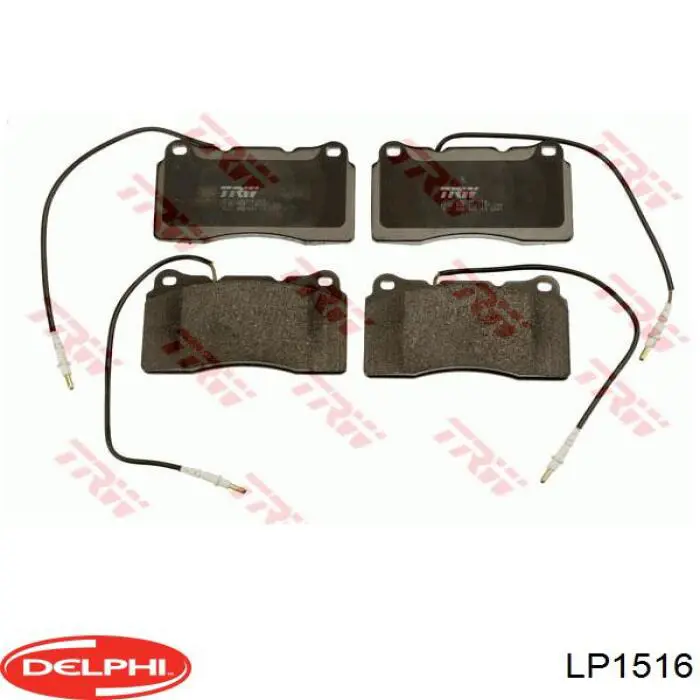 Тормозні колодки Delphi LP1516