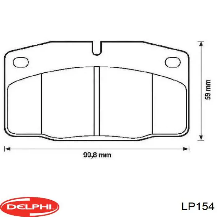 Купити 1541680 Ford Колодки гальмівні передні, дискові