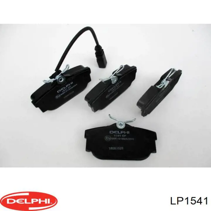 Купити LP1541 Delphi Задні колодки