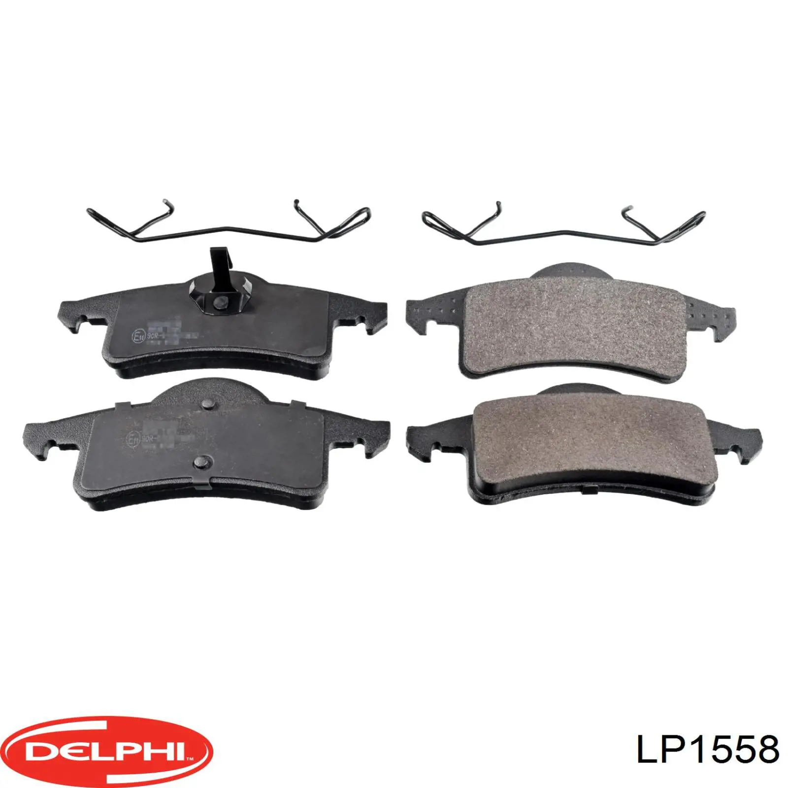 Задні гальмівні колодки Delphi LP1558 ціна, від 25.29 USD