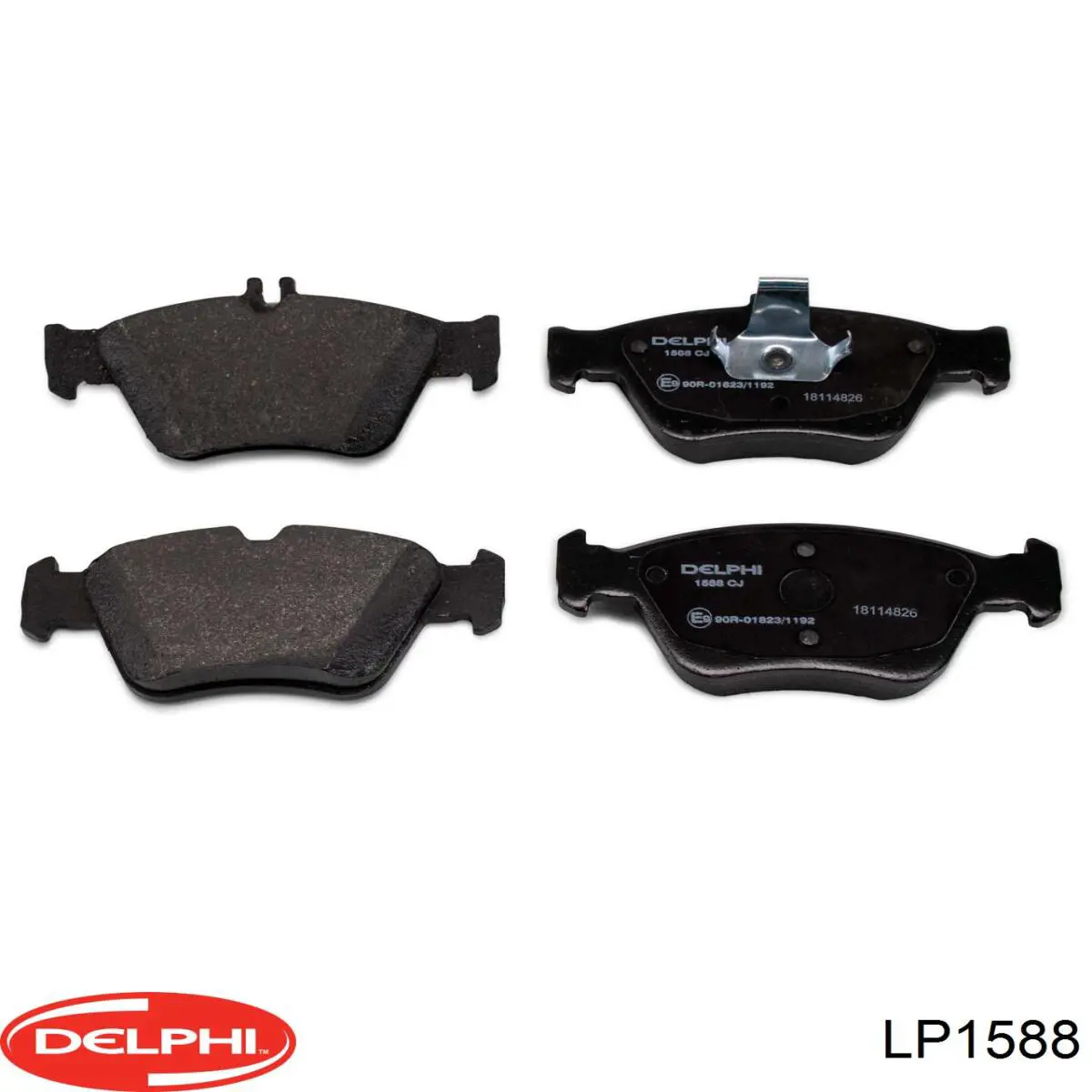 LP1588 Delphi Передні гальмівні колодки