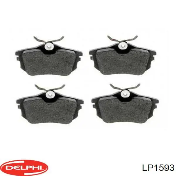Купити LP1593 Delphi Задні колодки