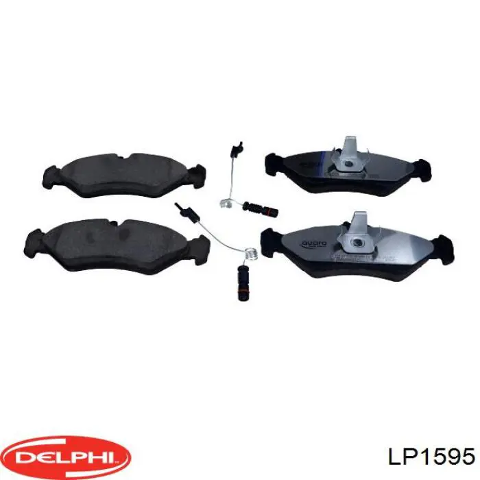 Задні гальмівні колодки Delphi LP1595 ціна, від 18.00 USD
