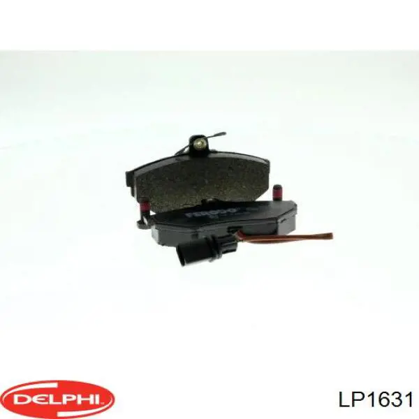 Передні тормозні колодки LP1631 Delphi