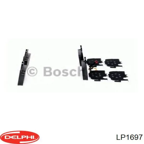 Купити LP1697 Delphi Задні колодки