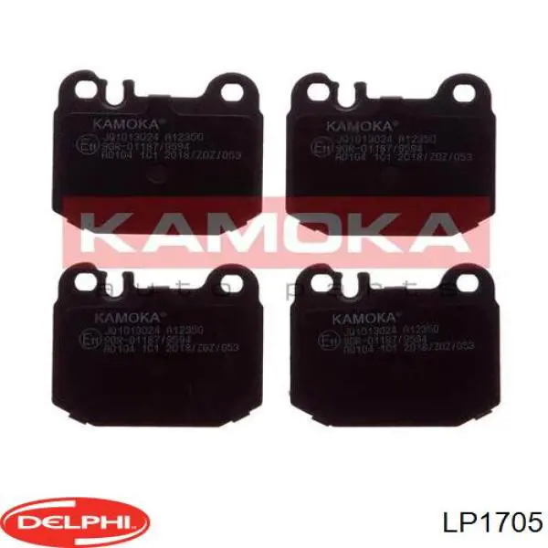 Задні дискові колодки Delphi LP1705