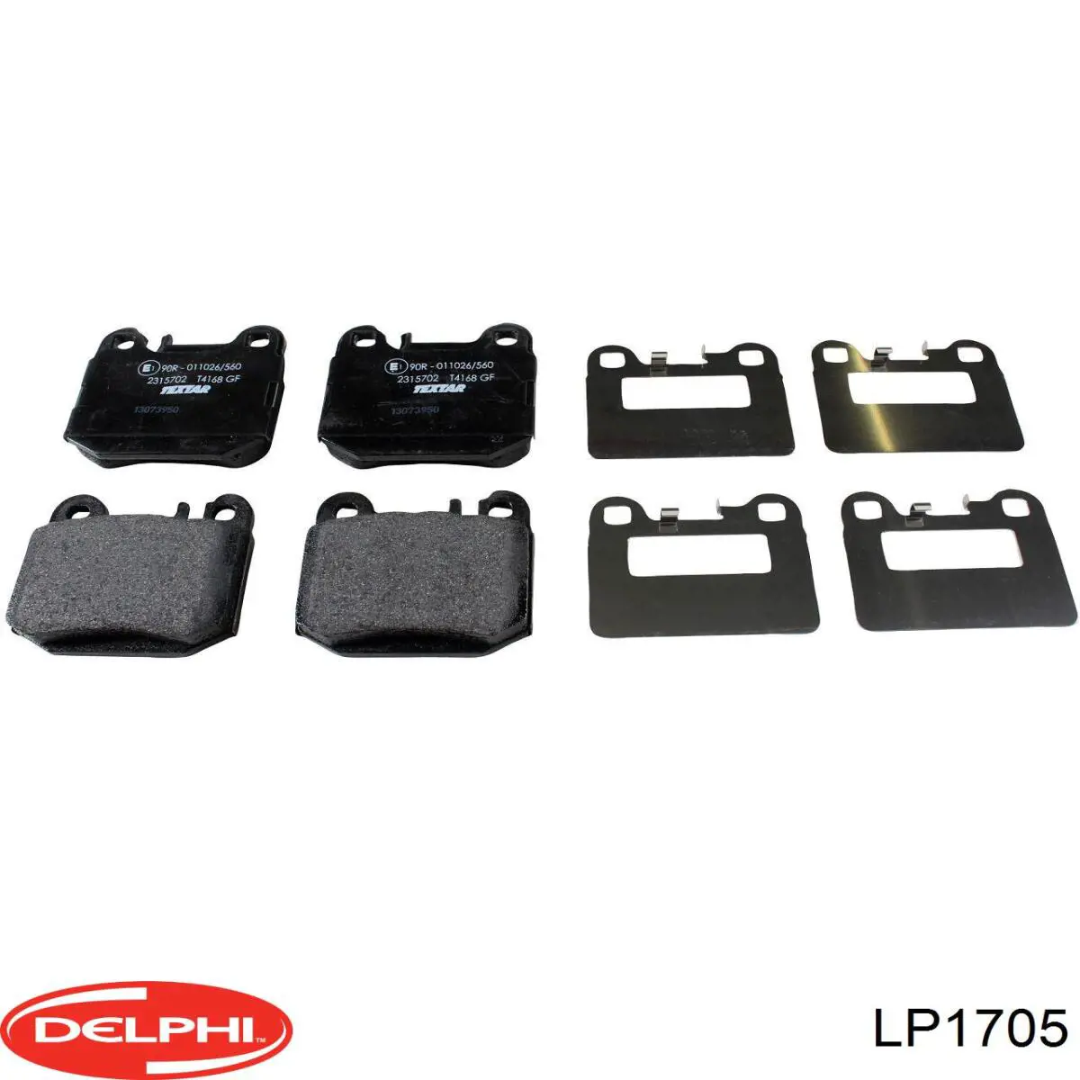 Купити LP1705 Delphi Задні колодки