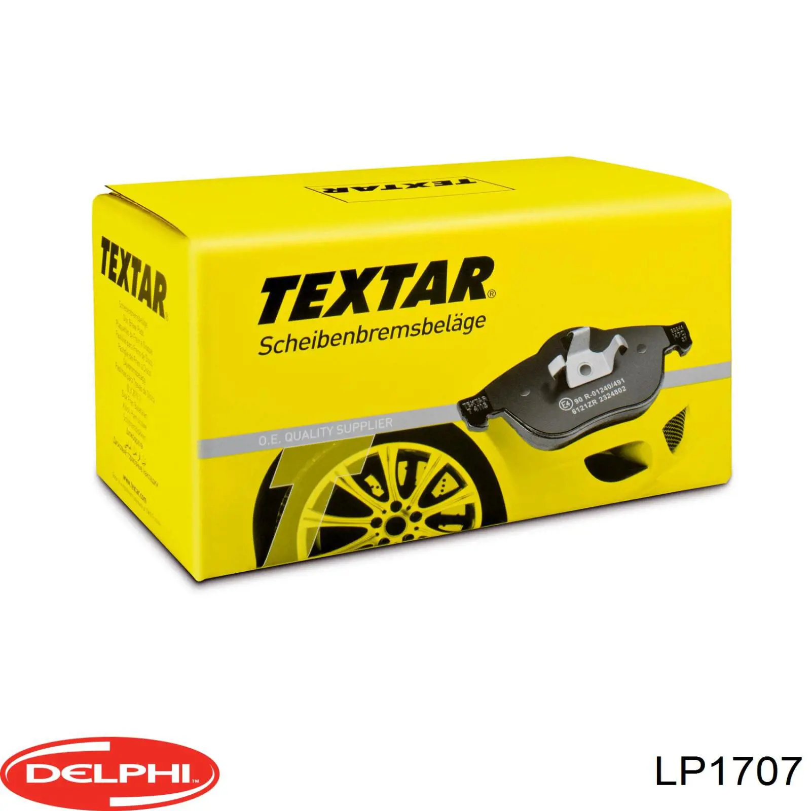 Тормозні колодки Delphi LP1707