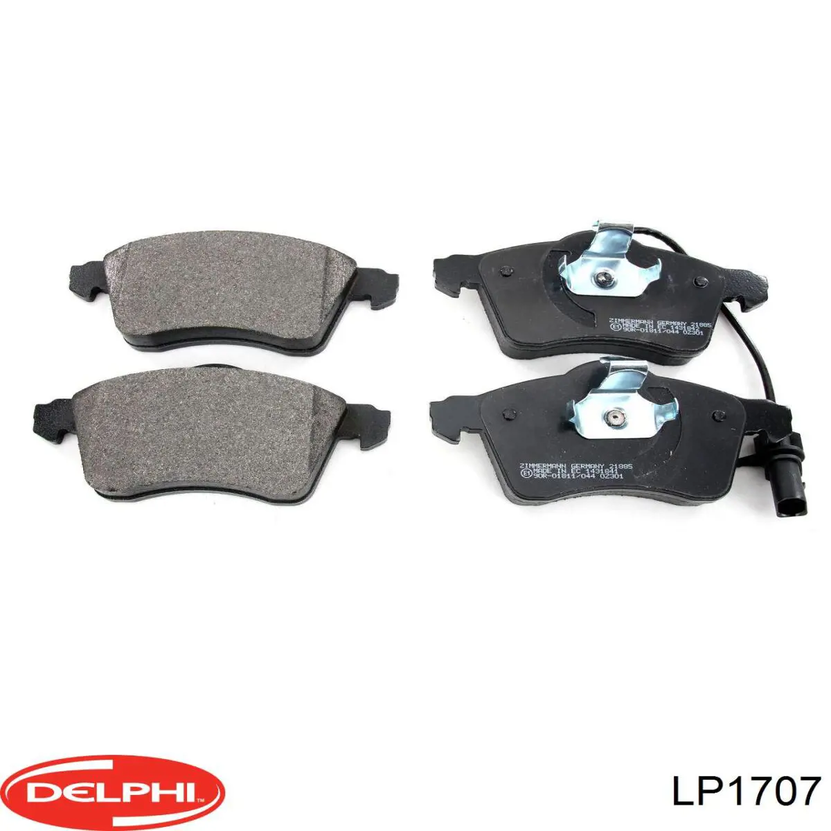 LP1707 Delphi Передні гальмівні колодки
