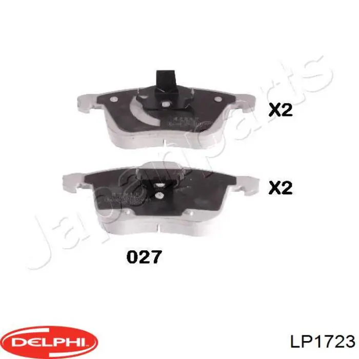 Гальмівні колодки Delphi LP1723 ціна, від 28.51 USD