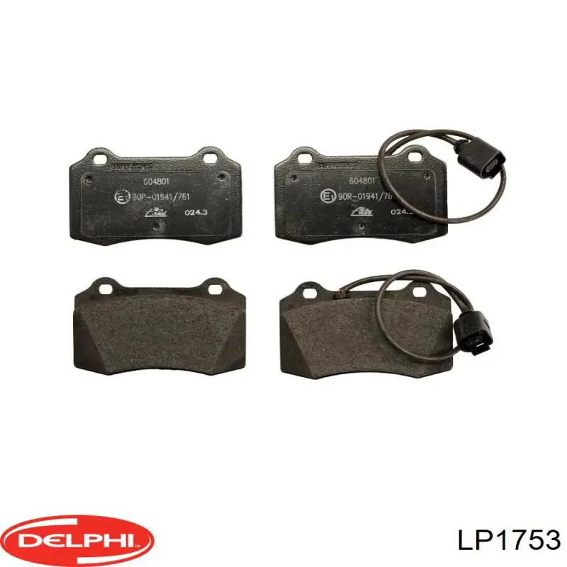 LP1753 Delphi Передні гальмівні колодки